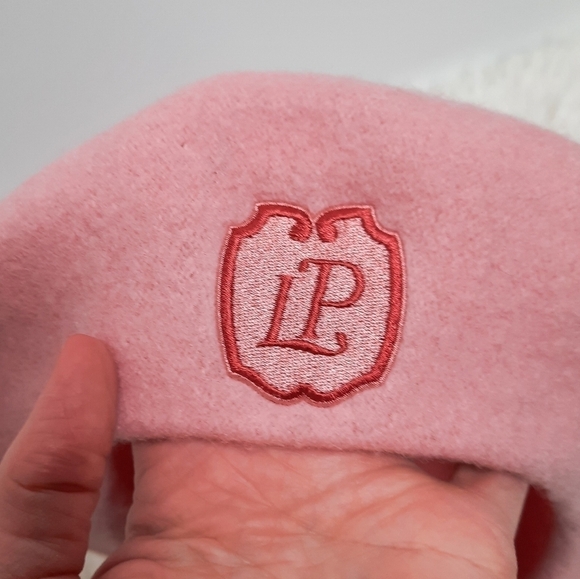 Vintage Pink Barbie Style Beret Hat